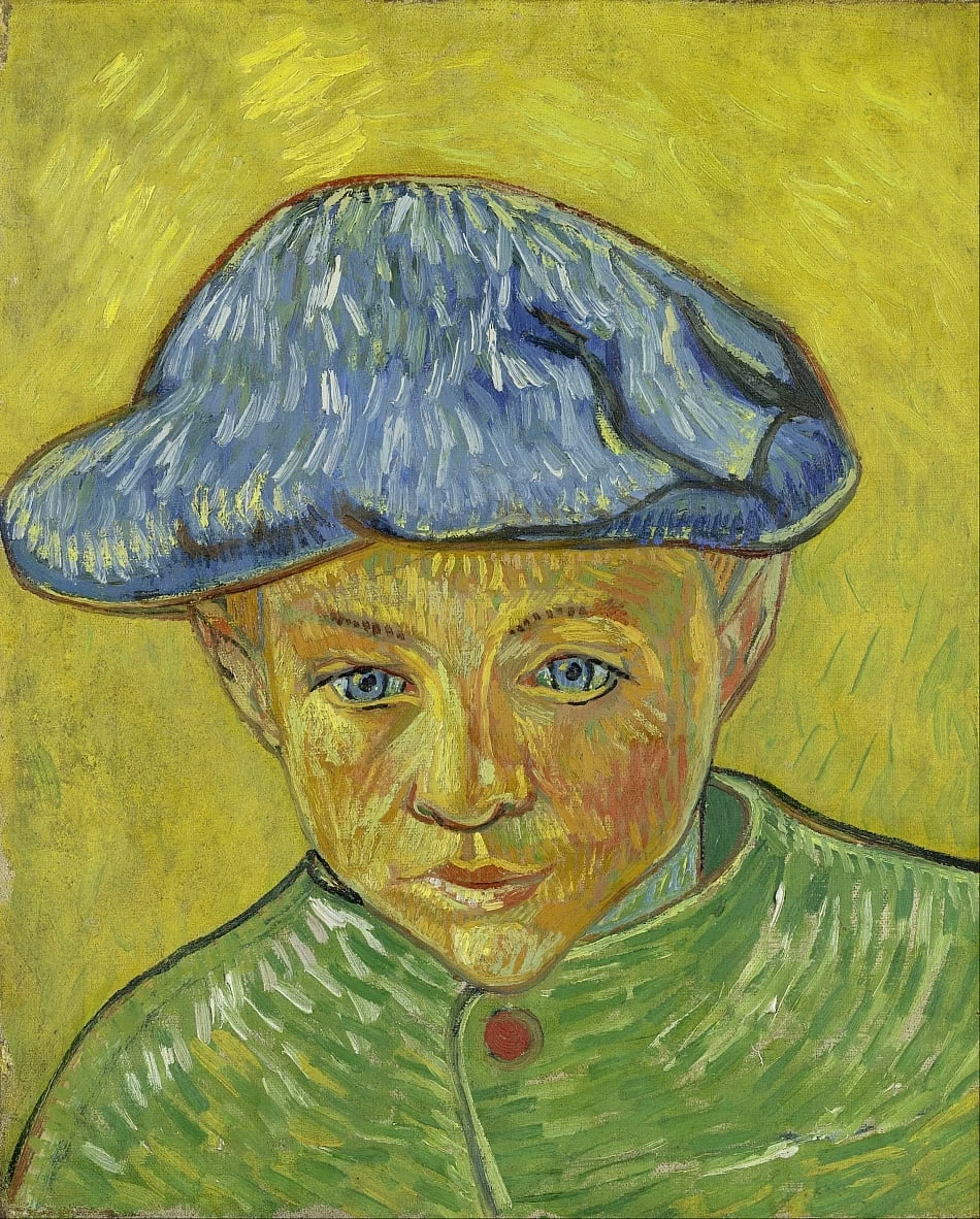  238-Vincent van Gogh-Ritratto di Camille Roulin 